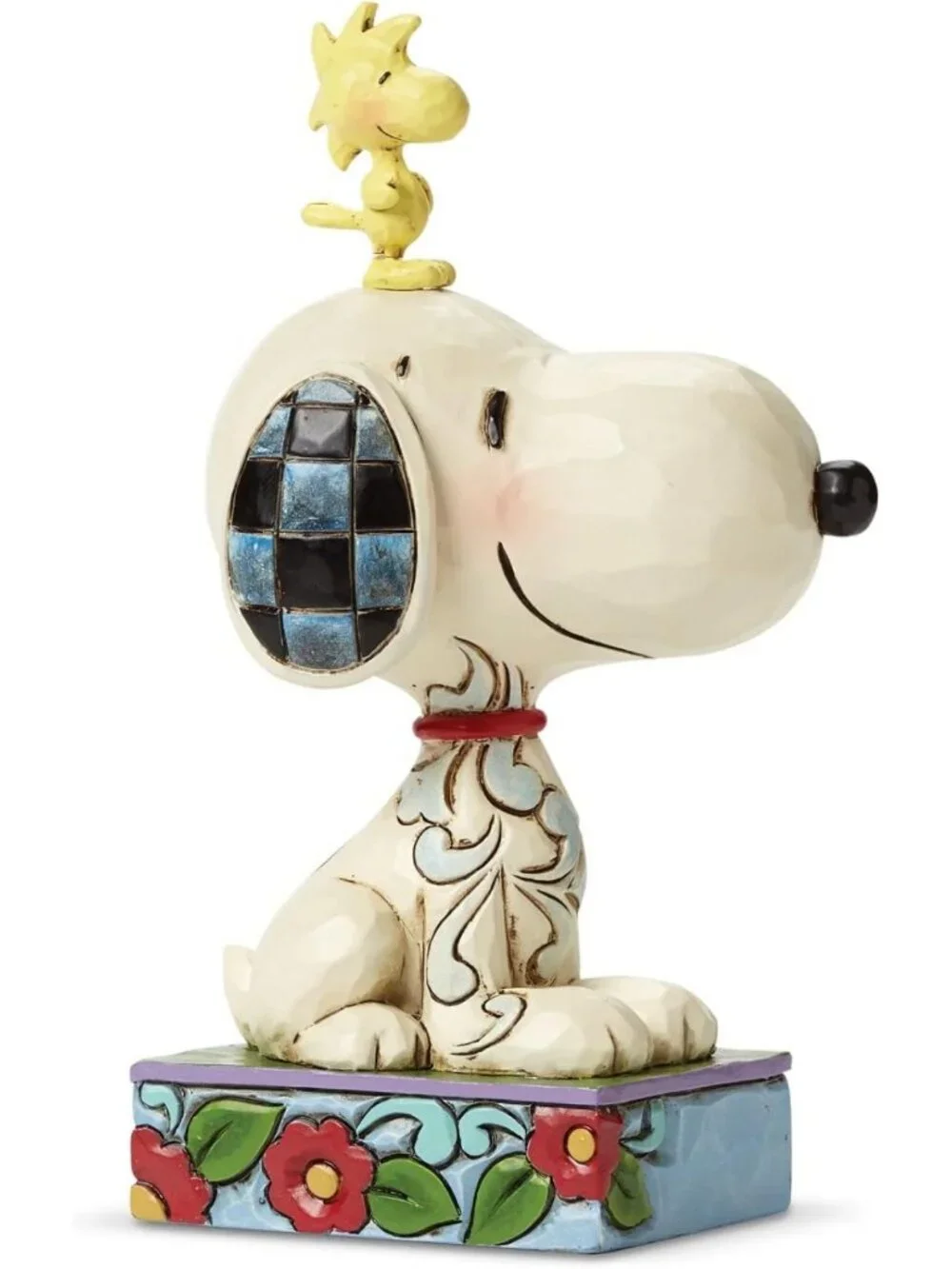 Snoopy & Woodstock Figurine - Handcrafted Stone Resin Collectible Home Decor, 5